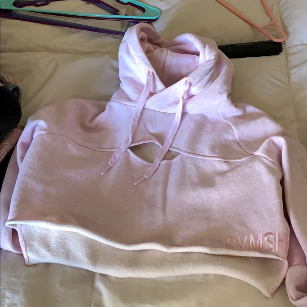 Gymshark cropped sweatshirt